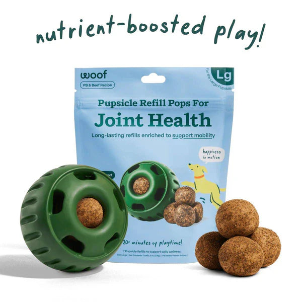 Woof Pupsicle Joint Health Pop Refills Beef Grain-Free