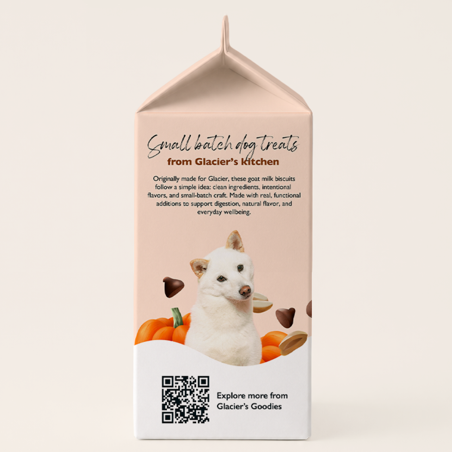 Goat Milk Dog Treats — Peanut, Pumpkin, and Carob