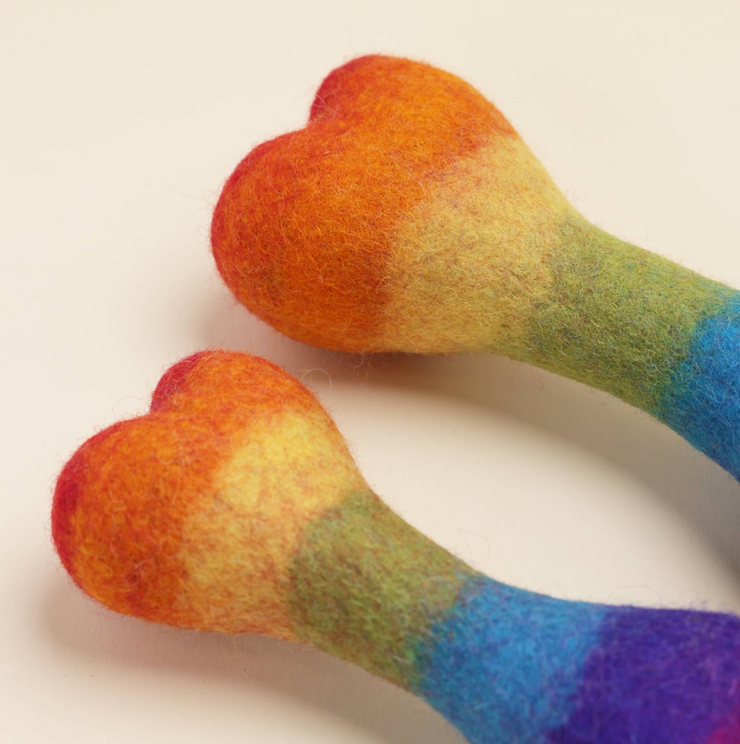 Large Rainbow Woolbone