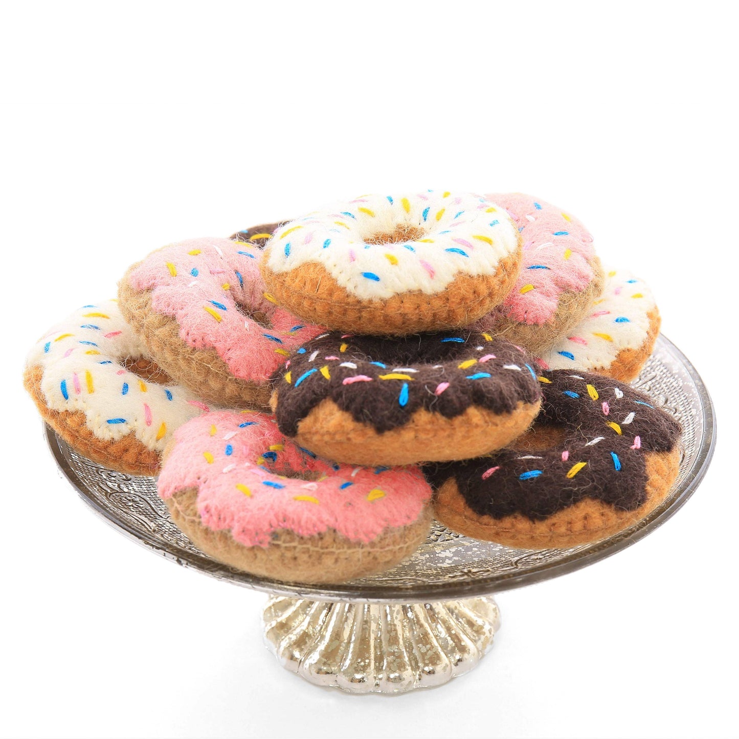 Strawberry Valentine's Day Donut Cat Toy
