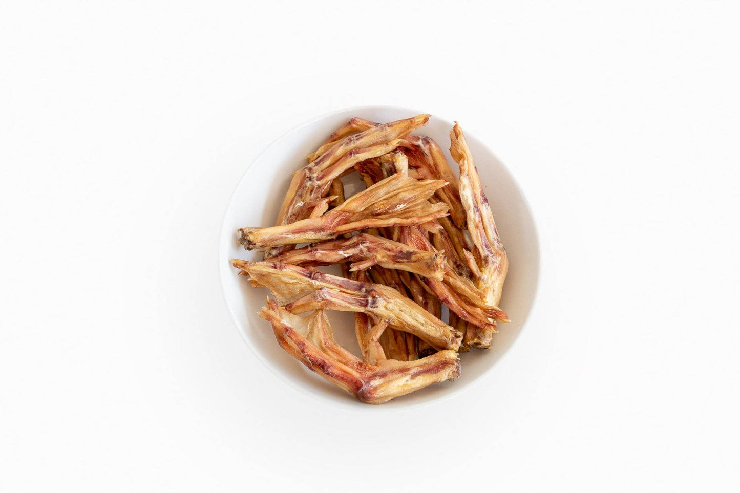 Dehydrated Duck Feet: 16 oz (1lb)