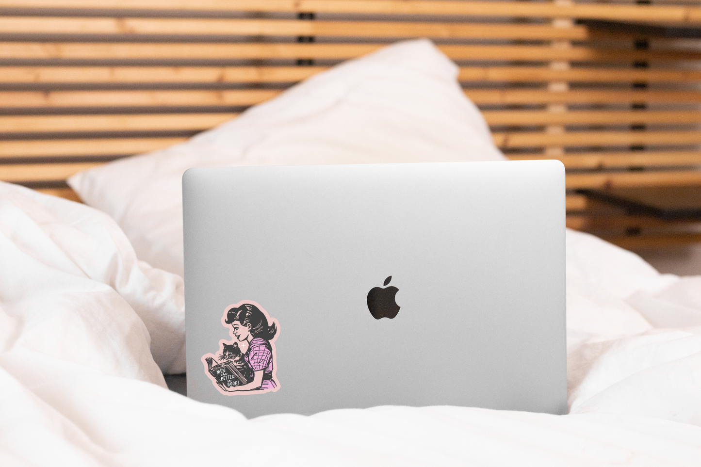 Men are Better in Books Sticker