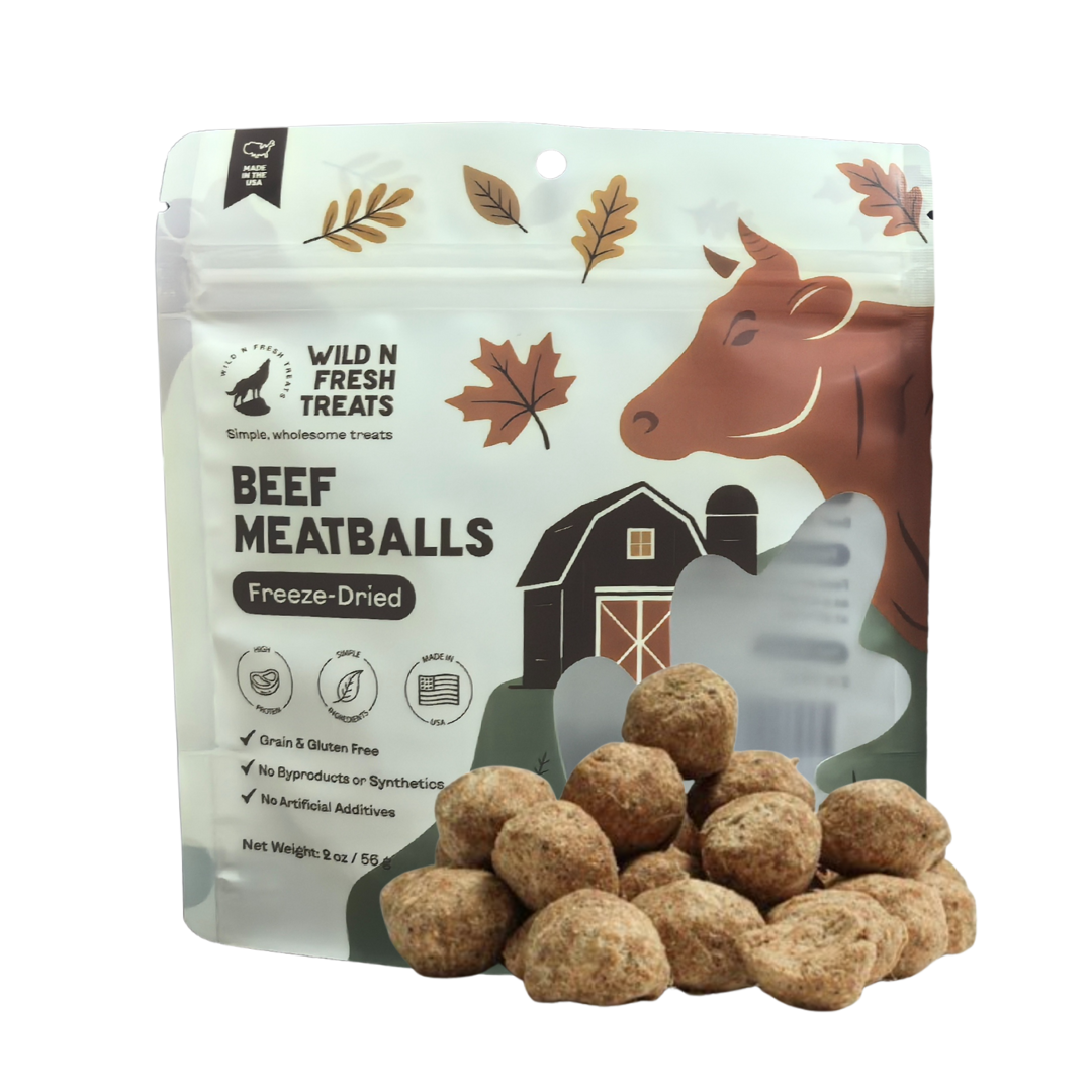 Freeze-Dried Beef Meatballs