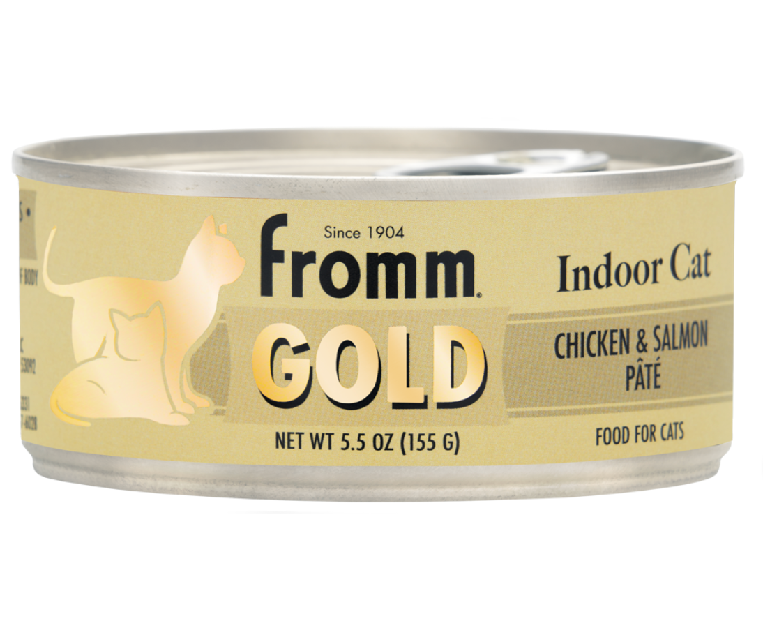 Fromm Gold Chicken & Salmon Pâté Indoor Cat Food