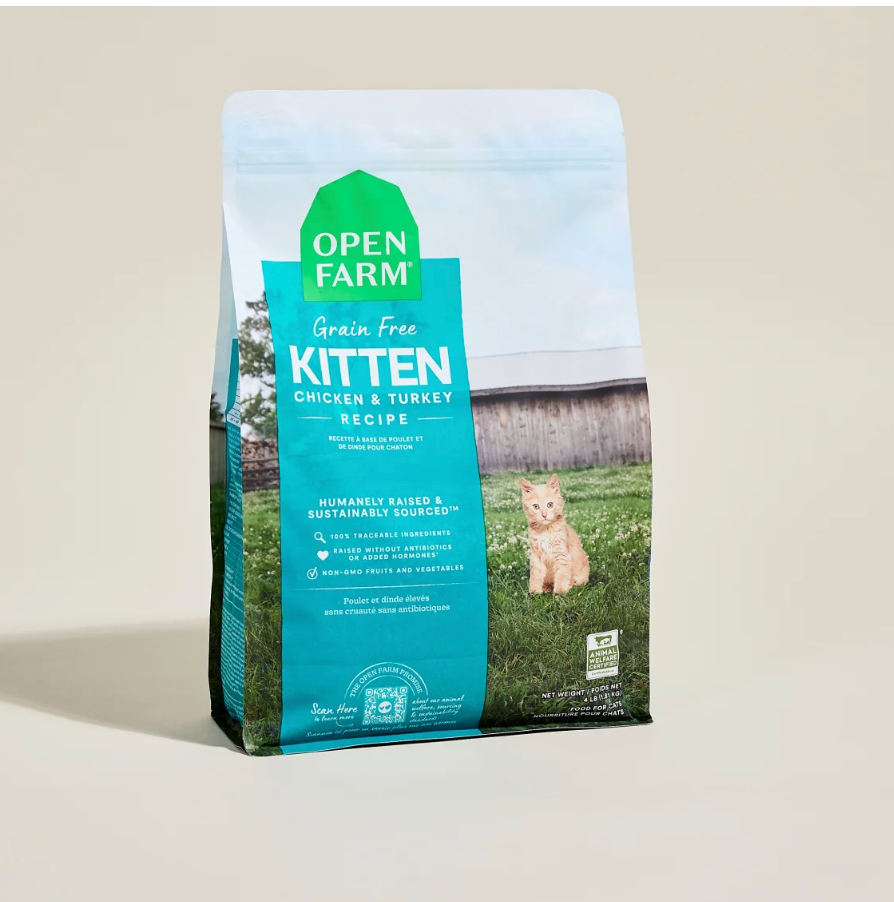 Chicken & Turkey Grain-Free Kitten Kibble