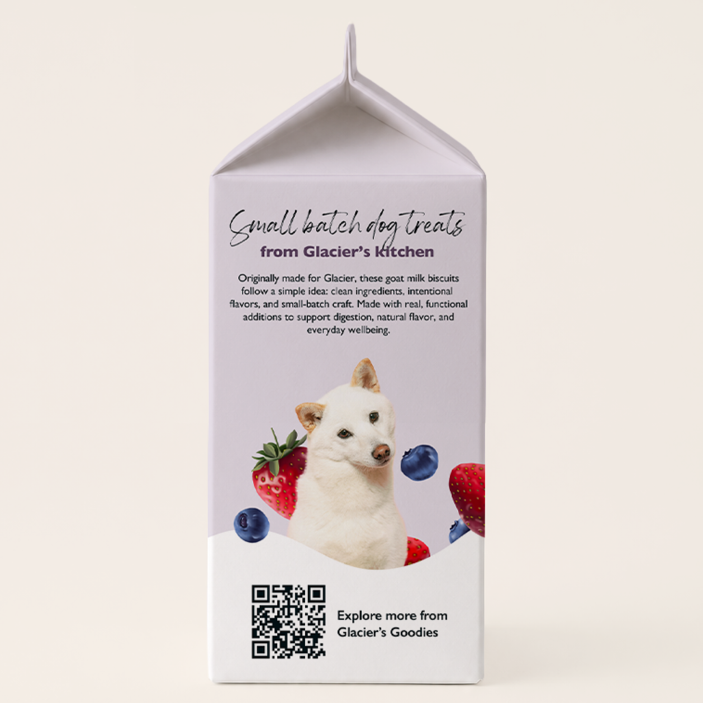 Goat Milk Dog Treats — Blueberry & Strawberry
