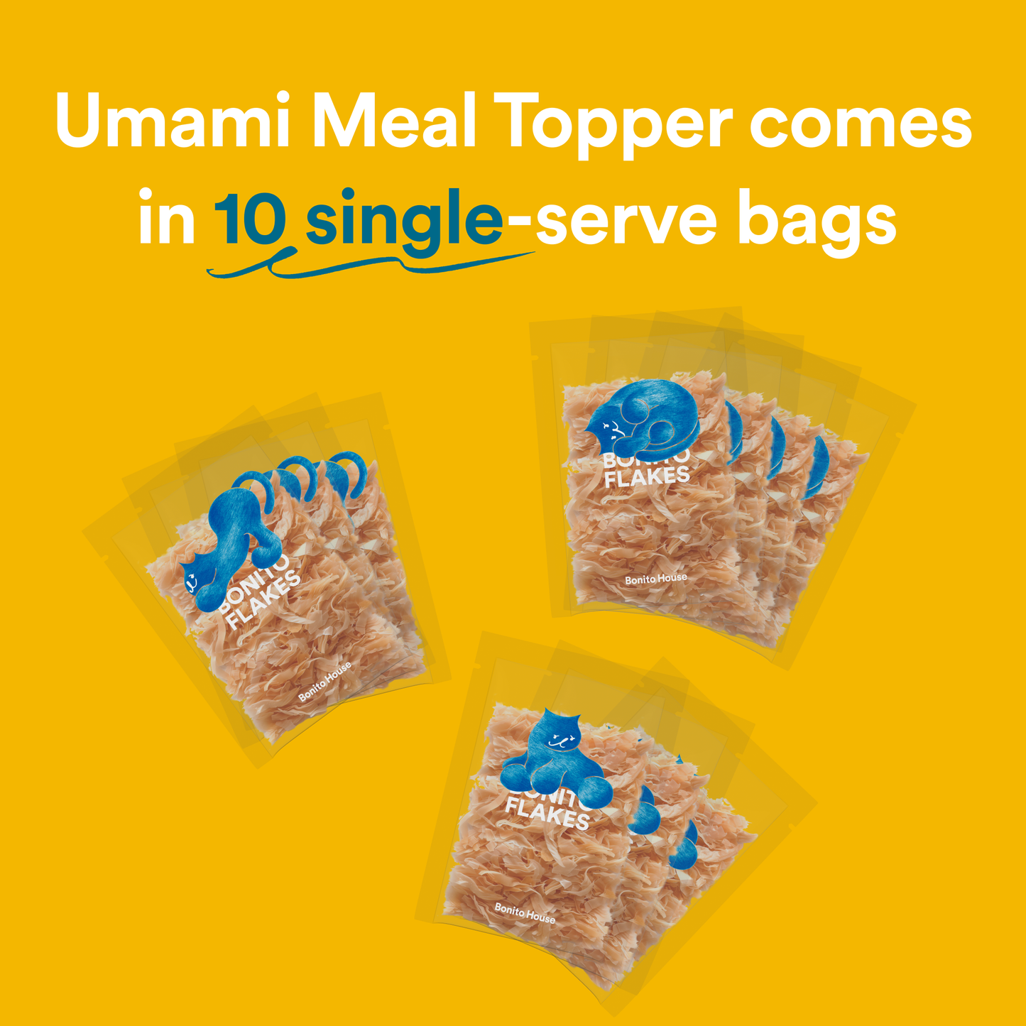 Umami Meal Topper: Bonito Flakes for Cats and Dogs