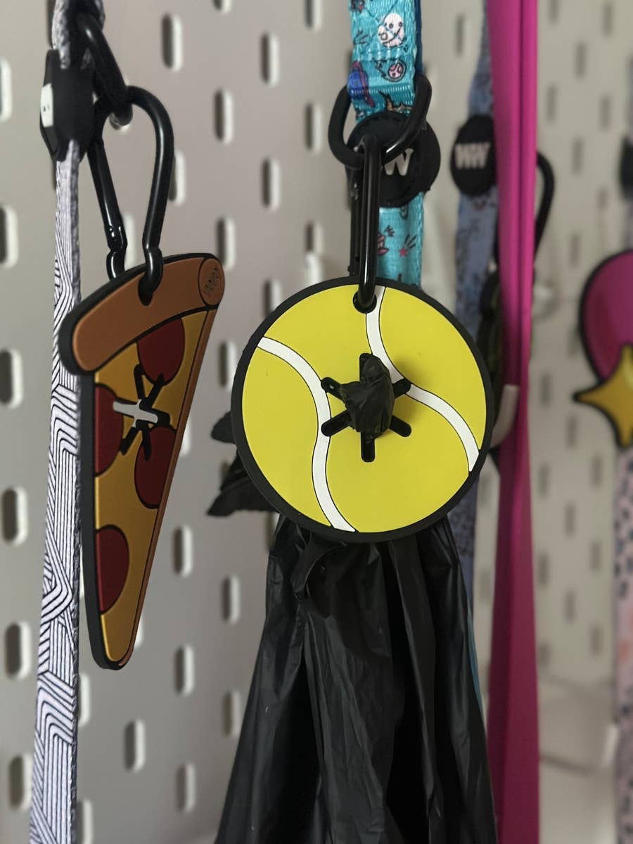 Tennis Ball Poopy Loop® Used Dog Waste Bag Holder