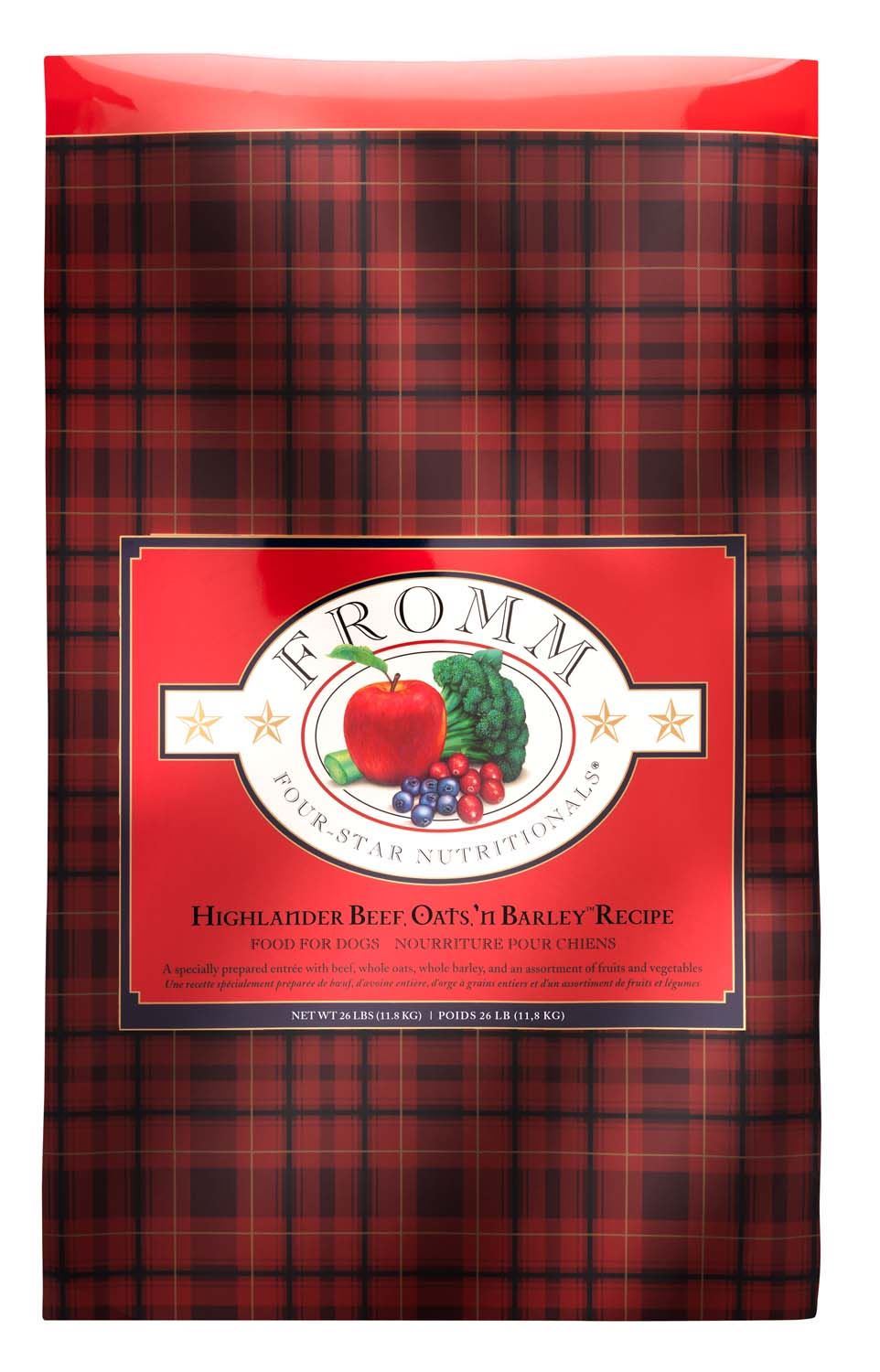 Fromm Four-Star Highlander Beef, Oats, ’n Barley® Recipe Dog Food