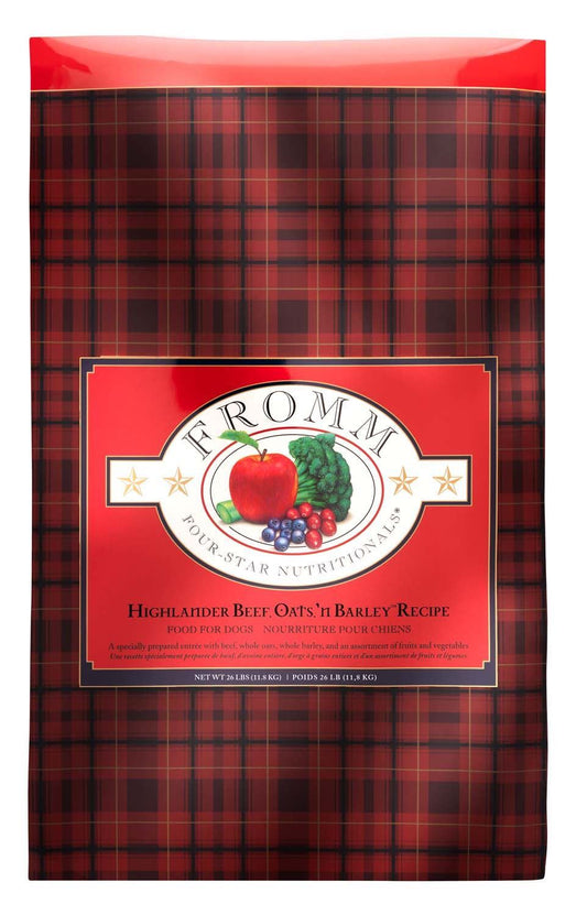 Fromm Four-Star Highlander Beef, Oats, ’n Barley® Recipe Dog Food
