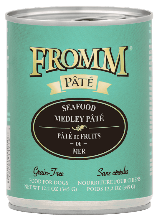 Fromm Seafood Medley Pâté Dog Food - 12.2oz can