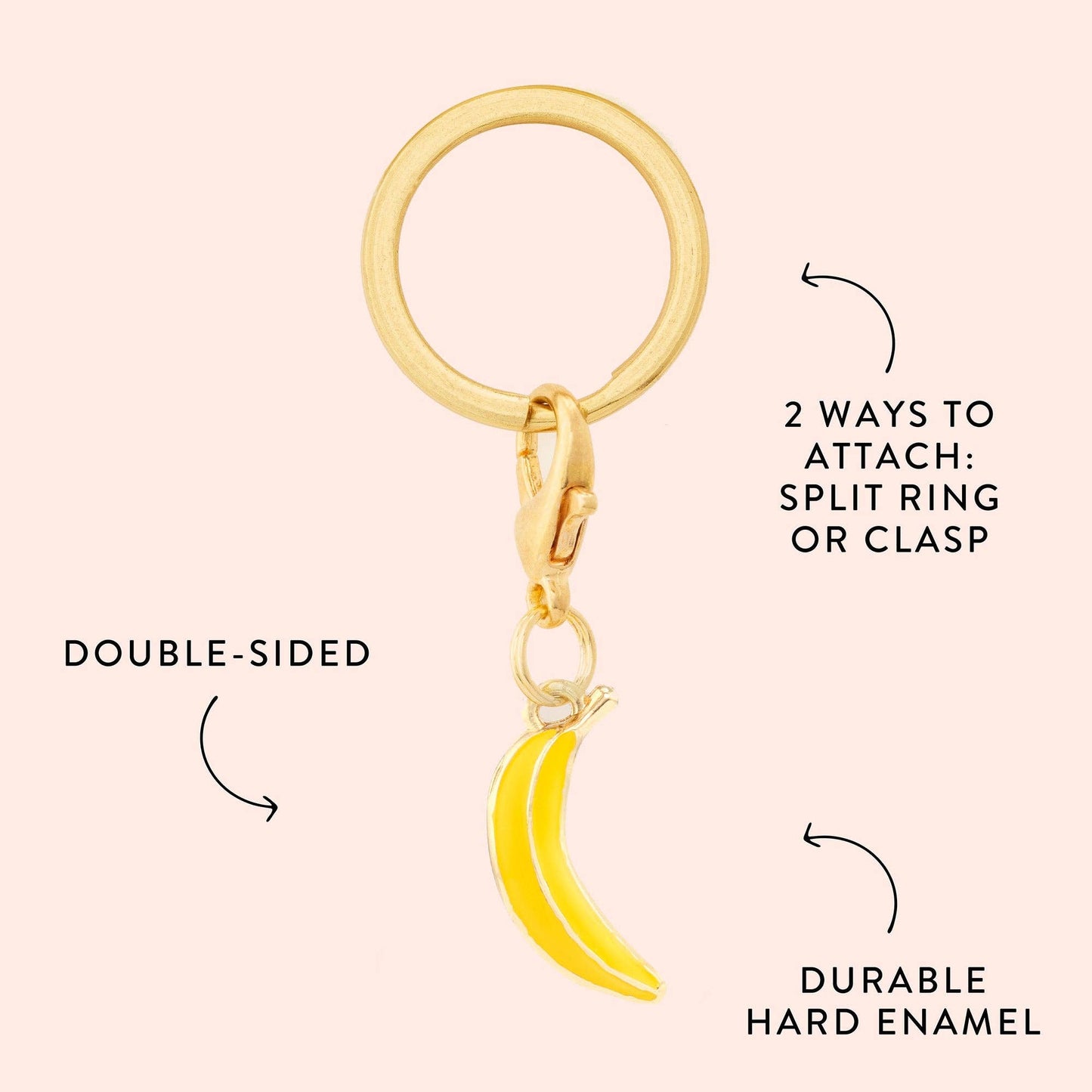 Banana Collar Charm: Charm Only
