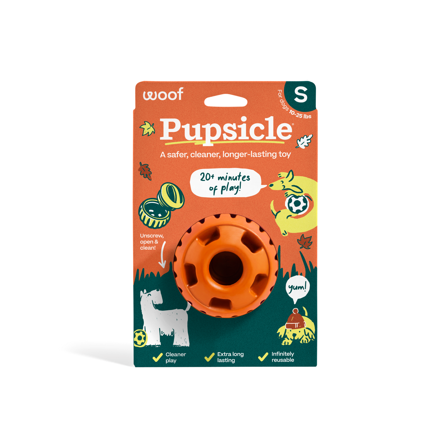 The Pupsicle - Pumpkin: Large
