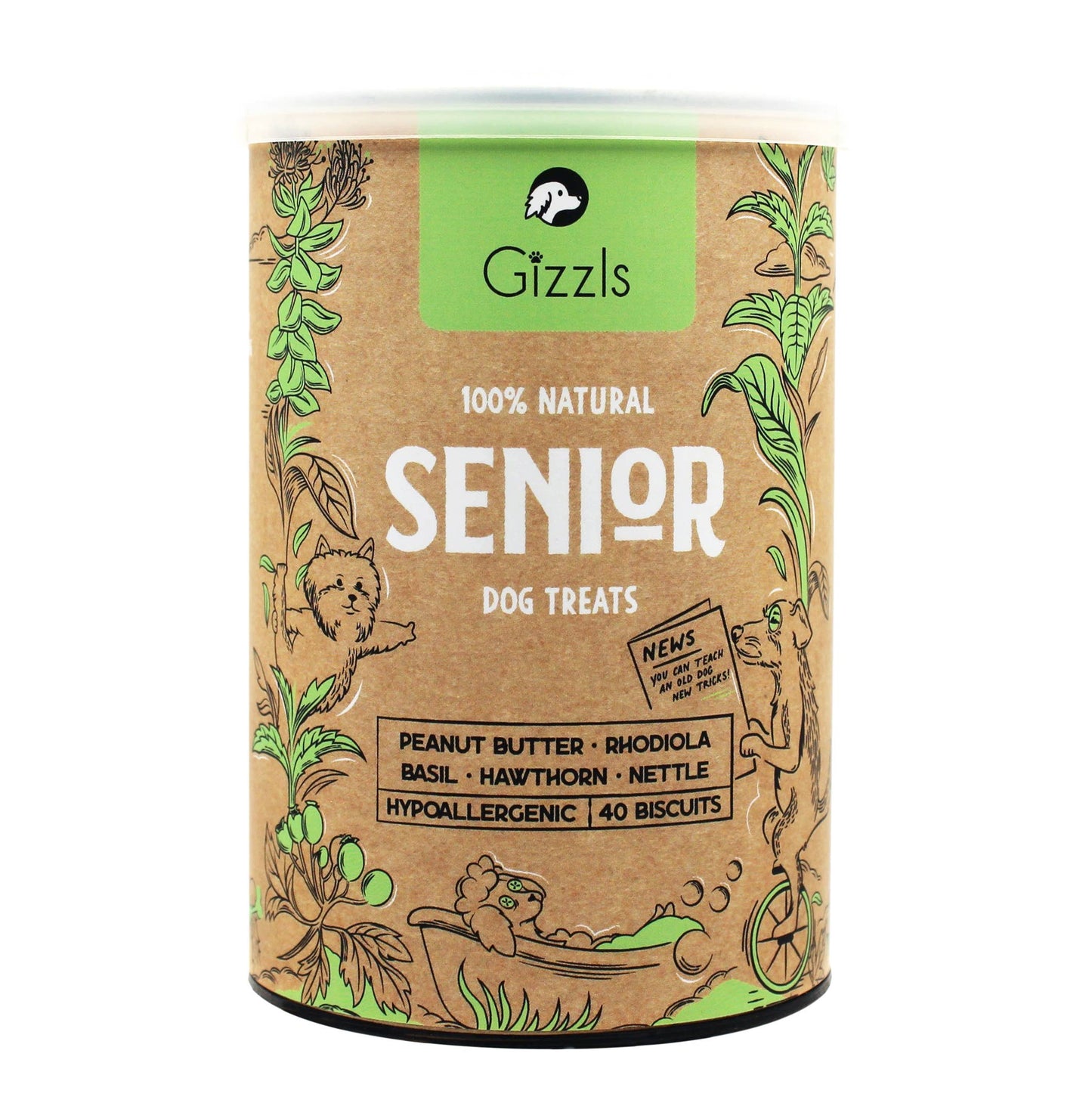 100% Natural Dog Treats for Seniors
