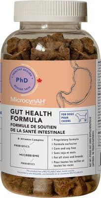 MicraVet Gut Health Soft Chew Digestive Aid Supplements for Dogs, 90 count