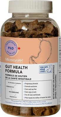 MicraVet Gut Health Soft Chew Digestive Aid Supplements for Cats, 90 count