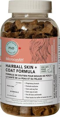 MicraVet Hairball Skin + Coat Health Soft Chew Supplements for Cats, 90 count