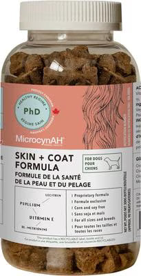 MicraVet Skin + Coat Health Soft Chew Supplements for Dogs, 90 count
