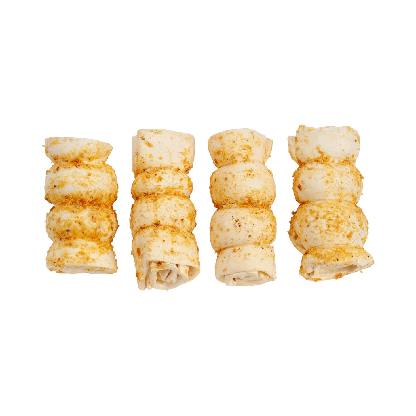 5"-6" Bully Dusted Beef Cheek Rolls Dog Chews (4/Bag)