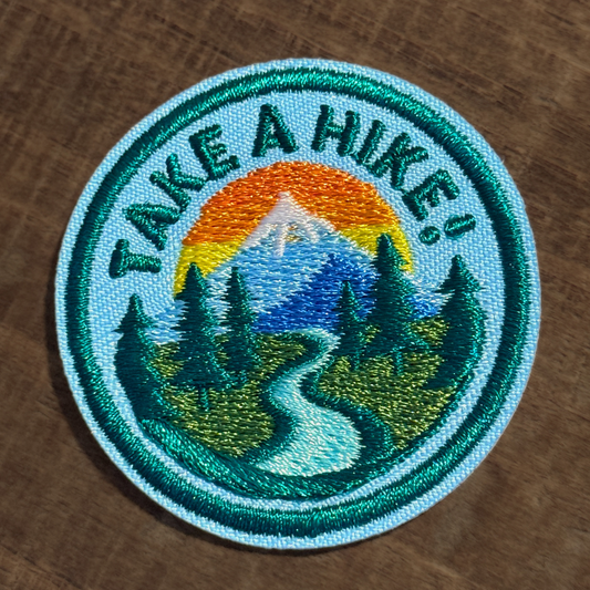 Take a Hike! | Velcro or Iron-On Patch for Pets