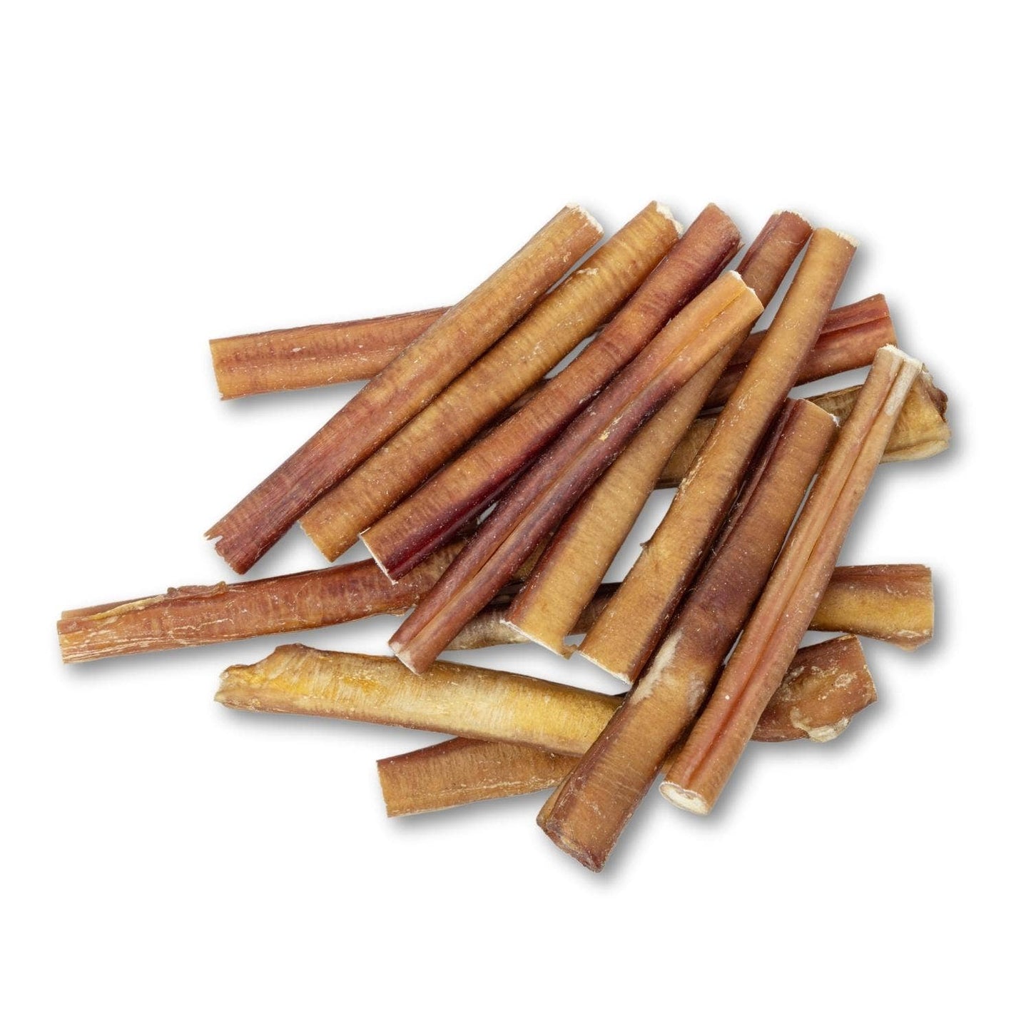 All-Natural Beef Bully Stick Treats - 6" Thick (25/Bag)