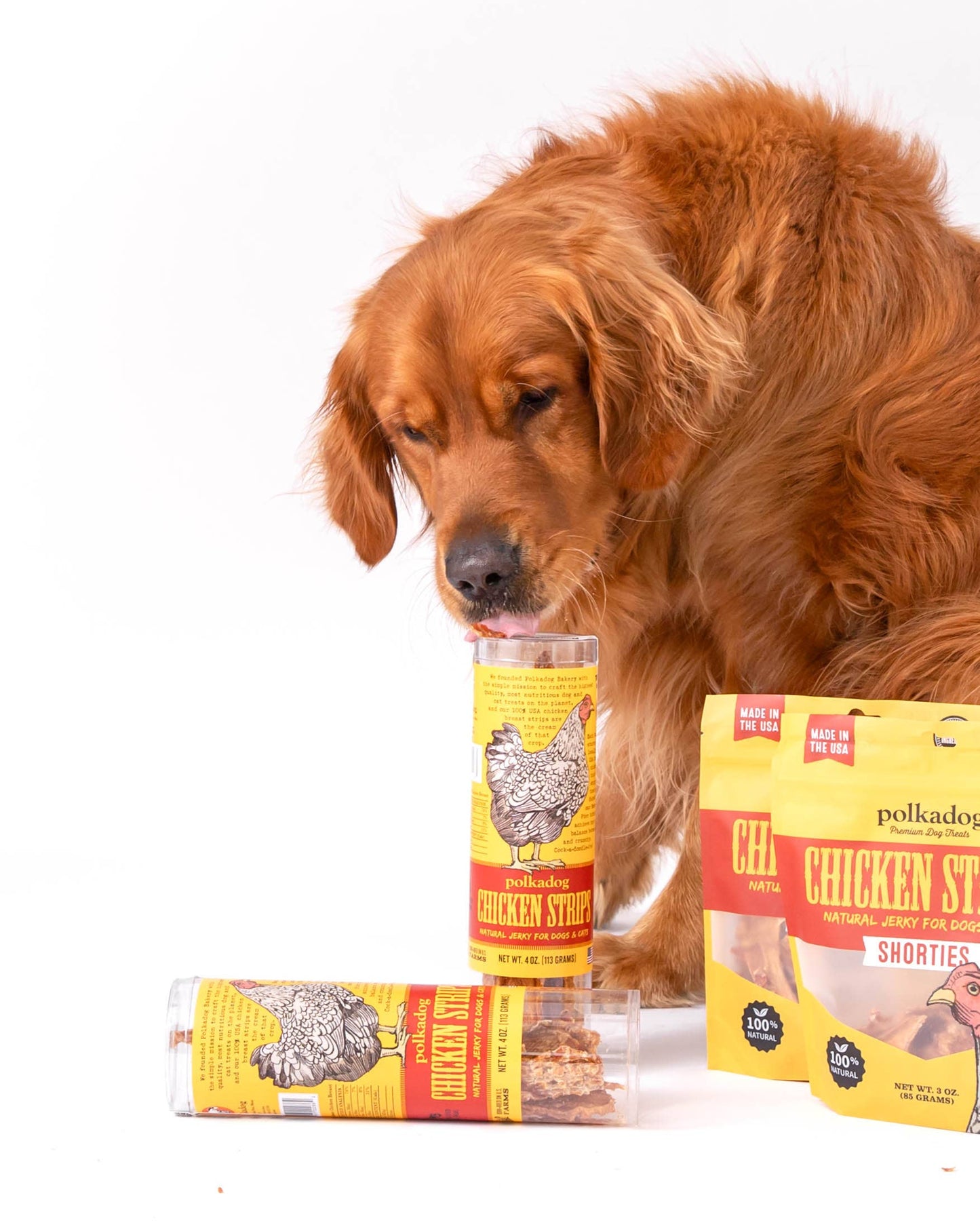 Chicken Strip Jerky - 4oz Tube