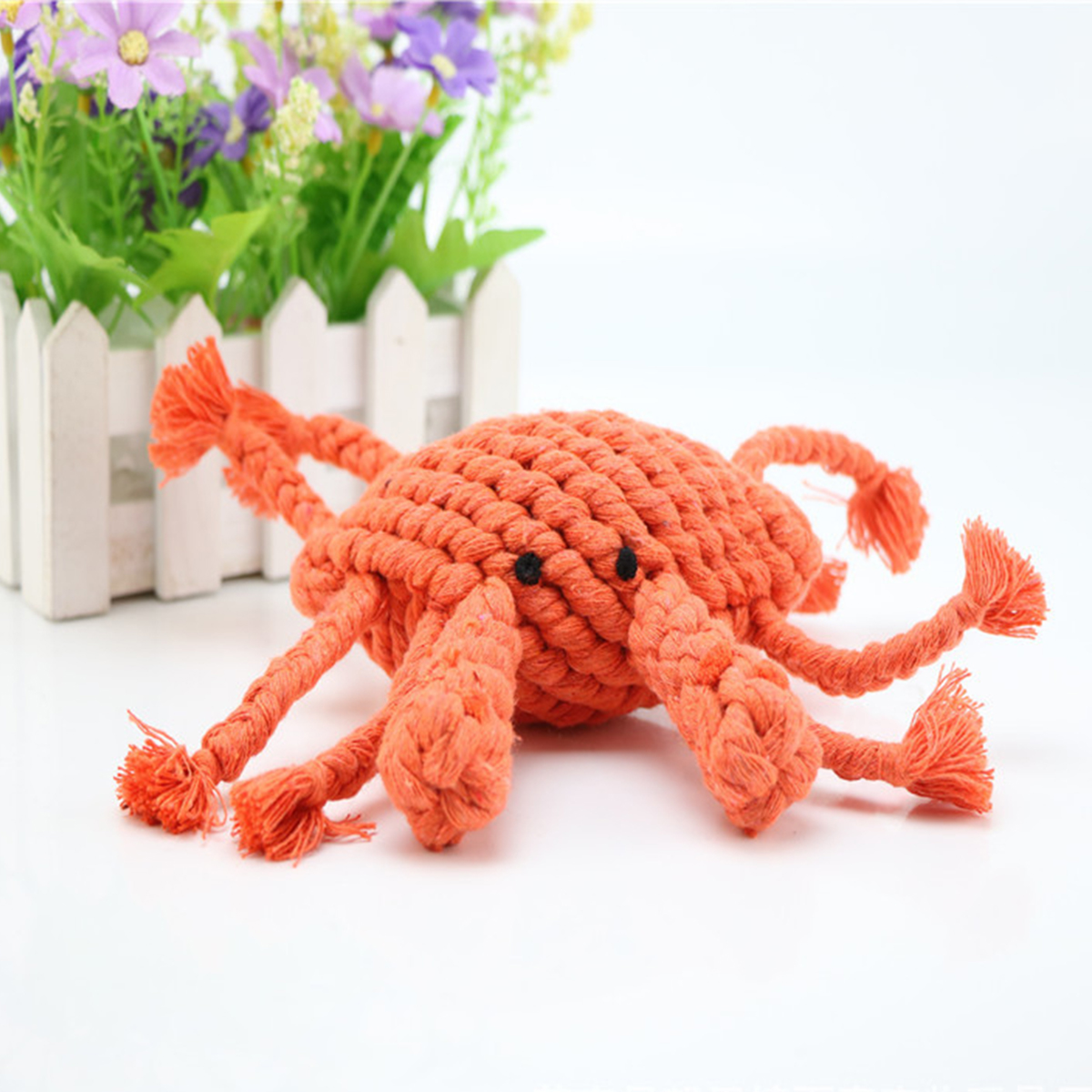 Handmade Crab Dog Toy