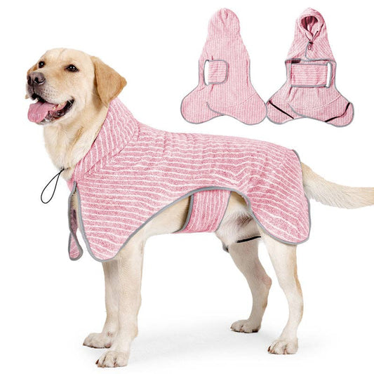 Ozzie - Quick-Dry Dog Bathrobe