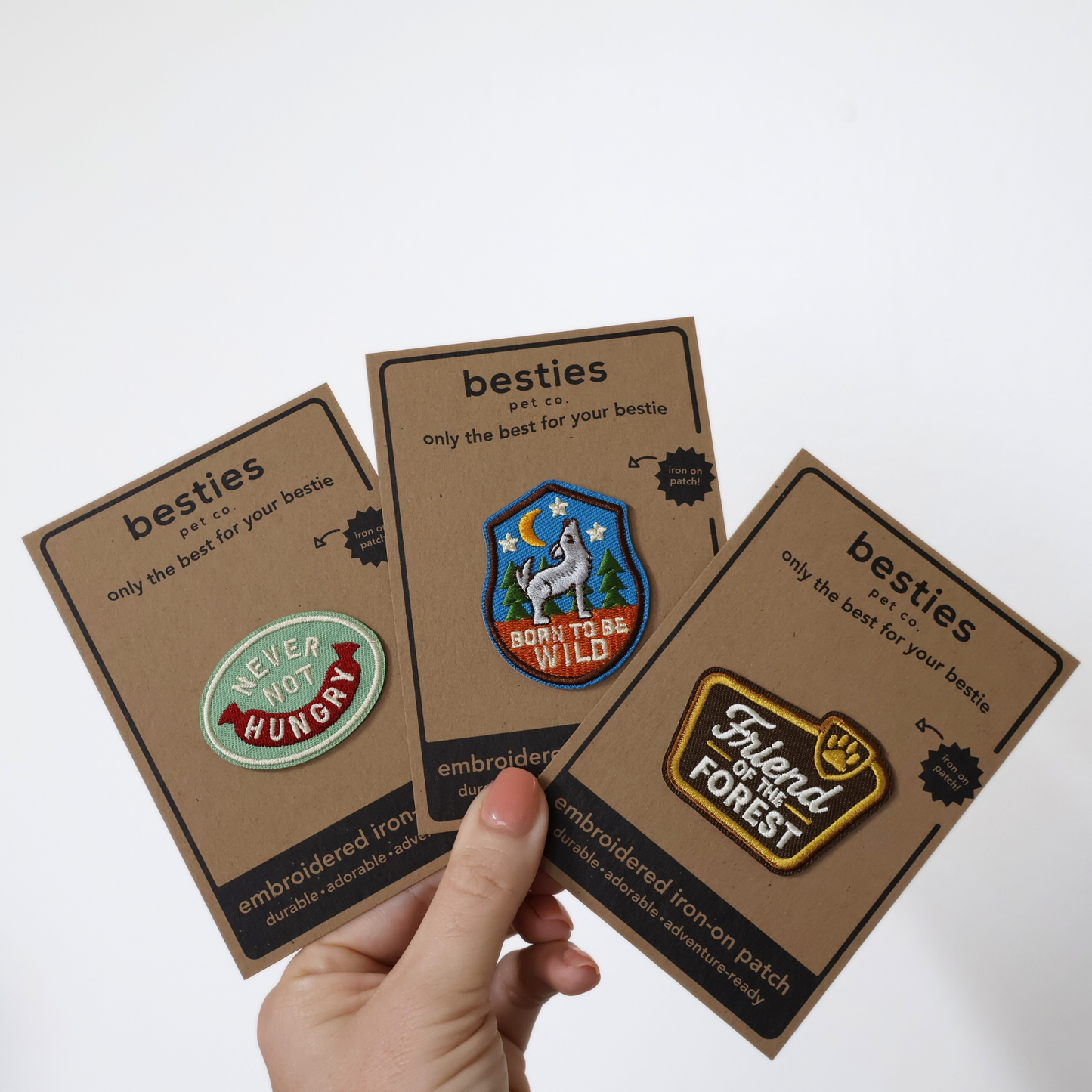 Snack Master | Velcro or Iron-On Patch for Pets