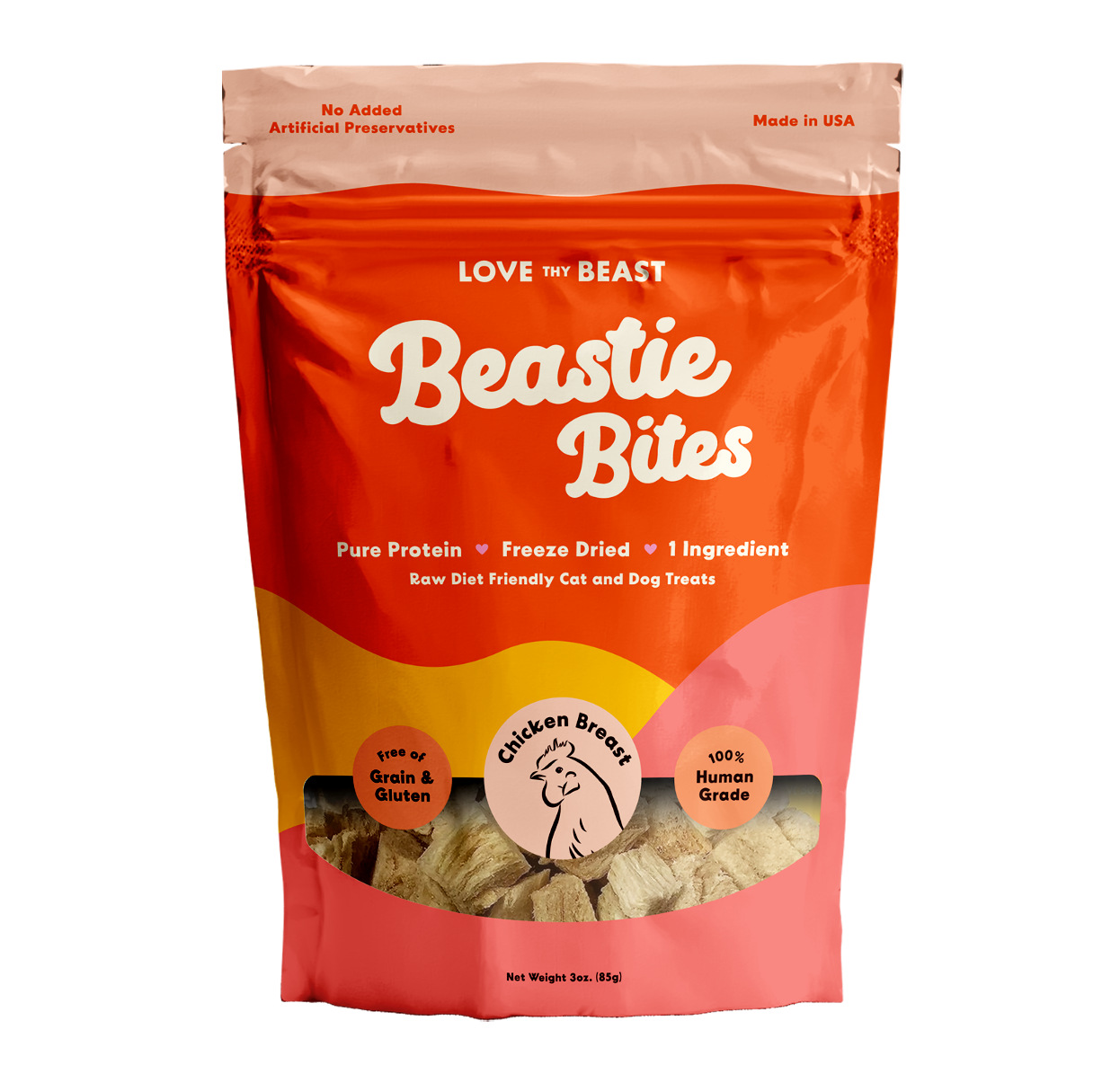 Freeze-Dried Chicken Breast Dog & Cat Treat