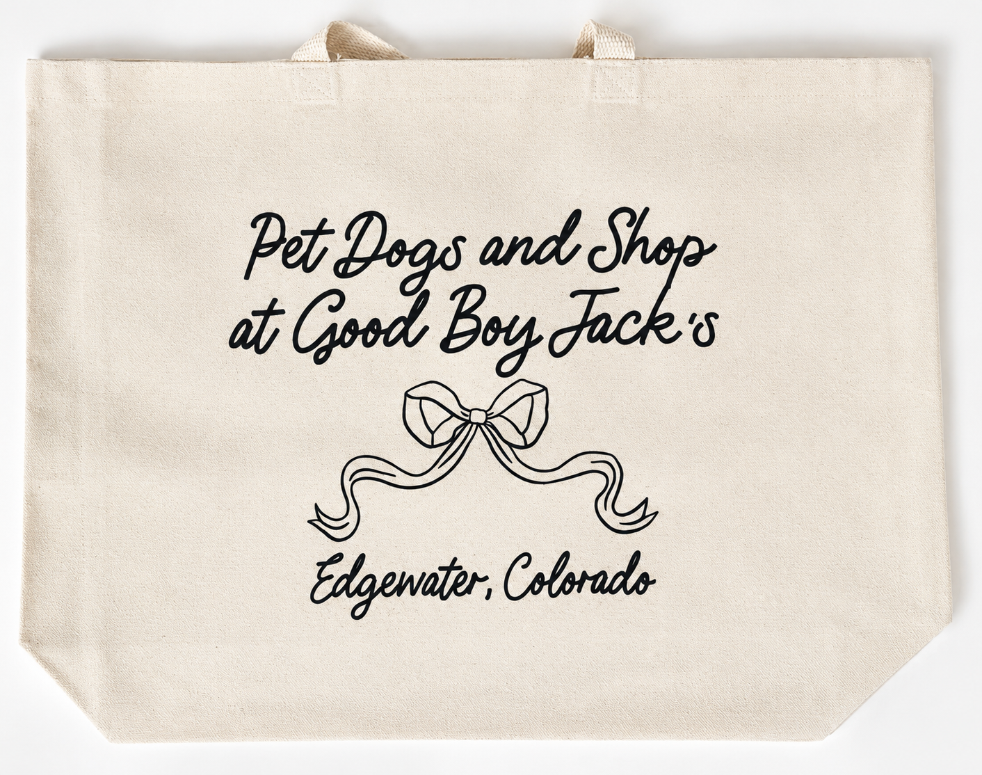 Good Boy Jack's Pet Dogs Tote Bag