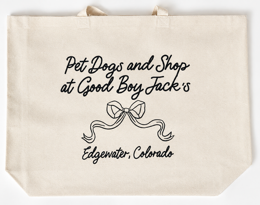 Good Boy Jack's Pet Dogs Tote Bag
