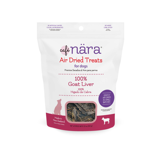 Café Nara 100% Goat Liver Air Dried Dog Treats