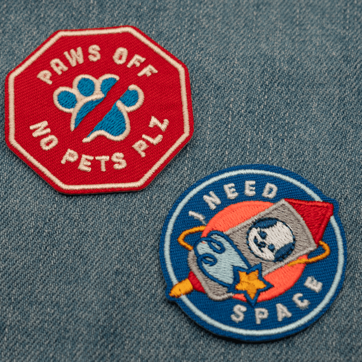 I Need Space | Velcro or Iron-On Patch for Pets
