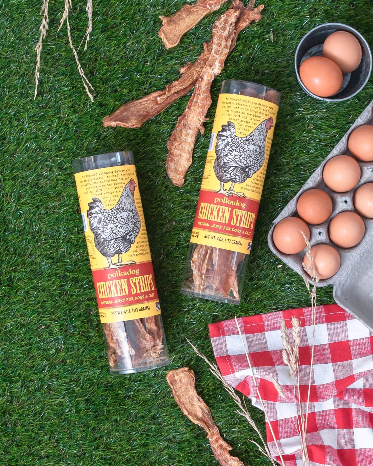 Chicken Strip Jerky - 4oz Tube