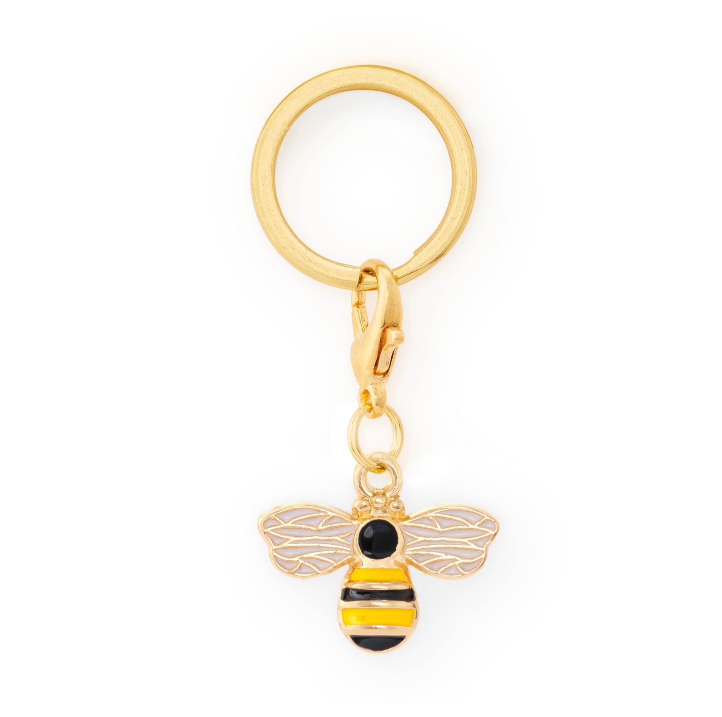 Honey Bee Collar Charm