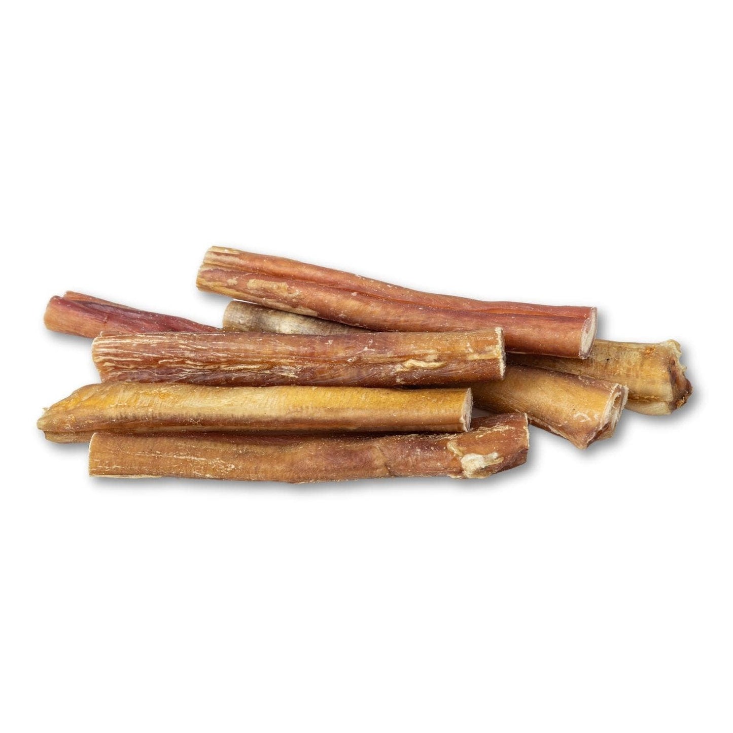 All-Natural Beef Bully Stick Treats - 6" Thick (25/Bag)