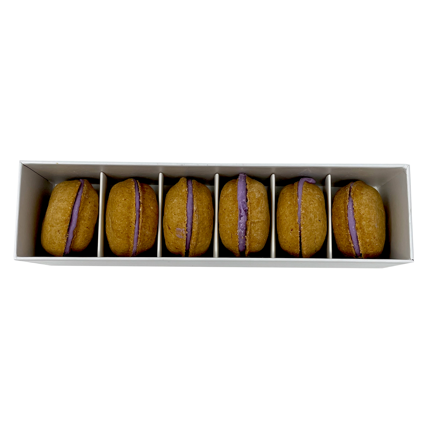 Bonne et Filou Dog Macarons | Crème Brûlée