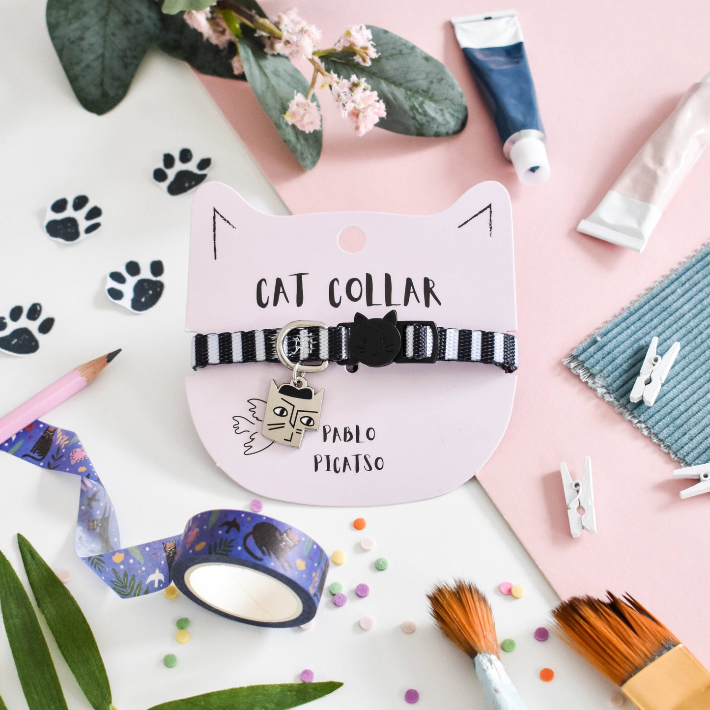 Pablo Picatso Artist Cat Collar