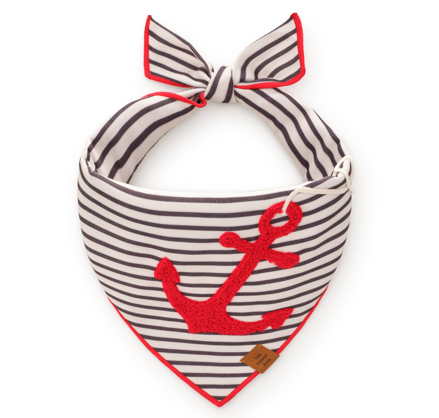 Anchor Applique Dog Bandana