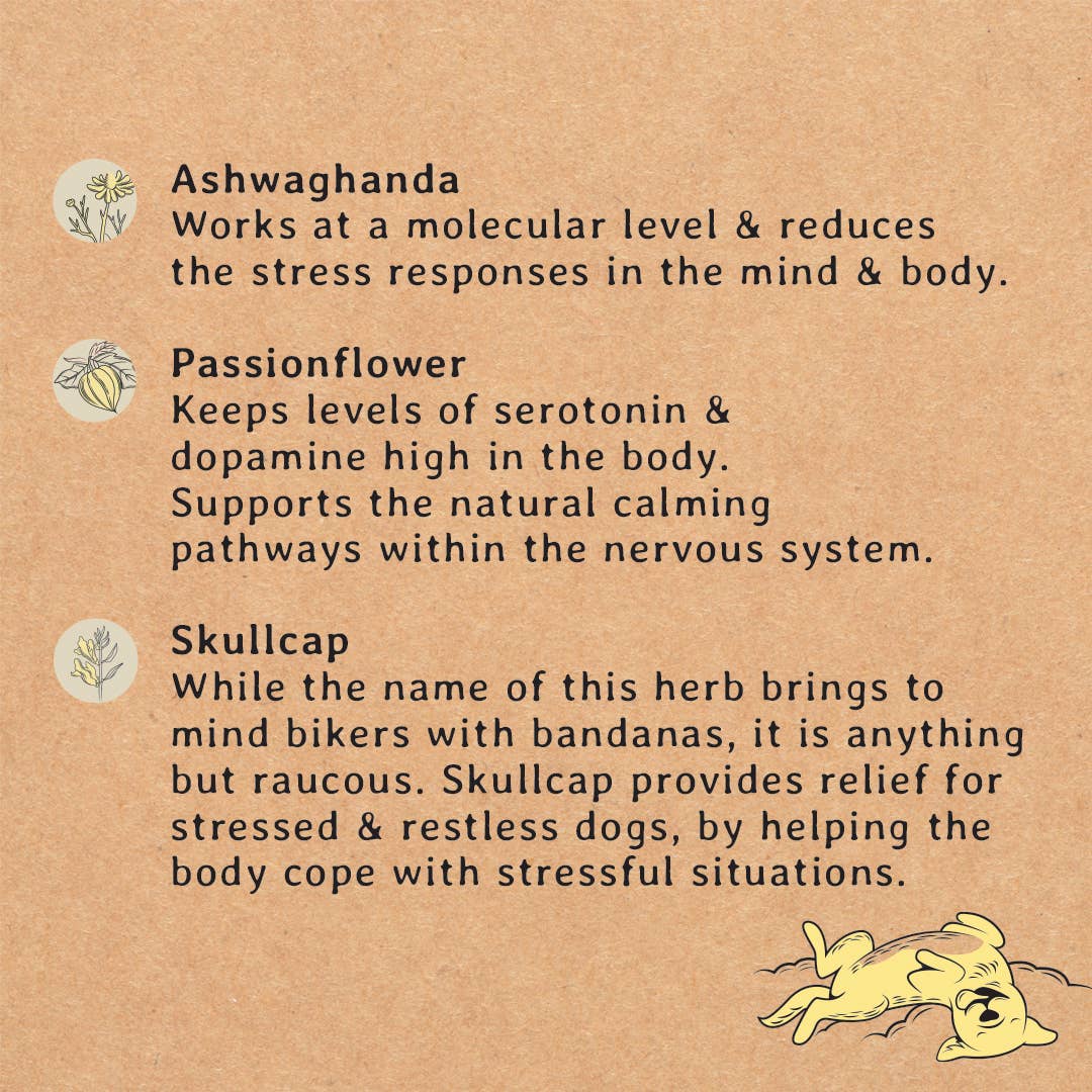 100% Natural Calming Dog Treats
