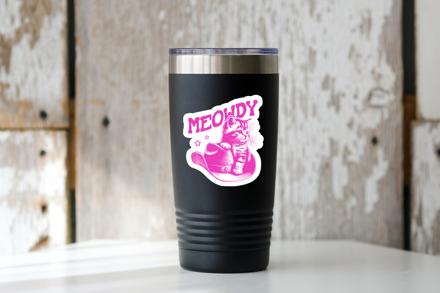 Meowdy Sticker