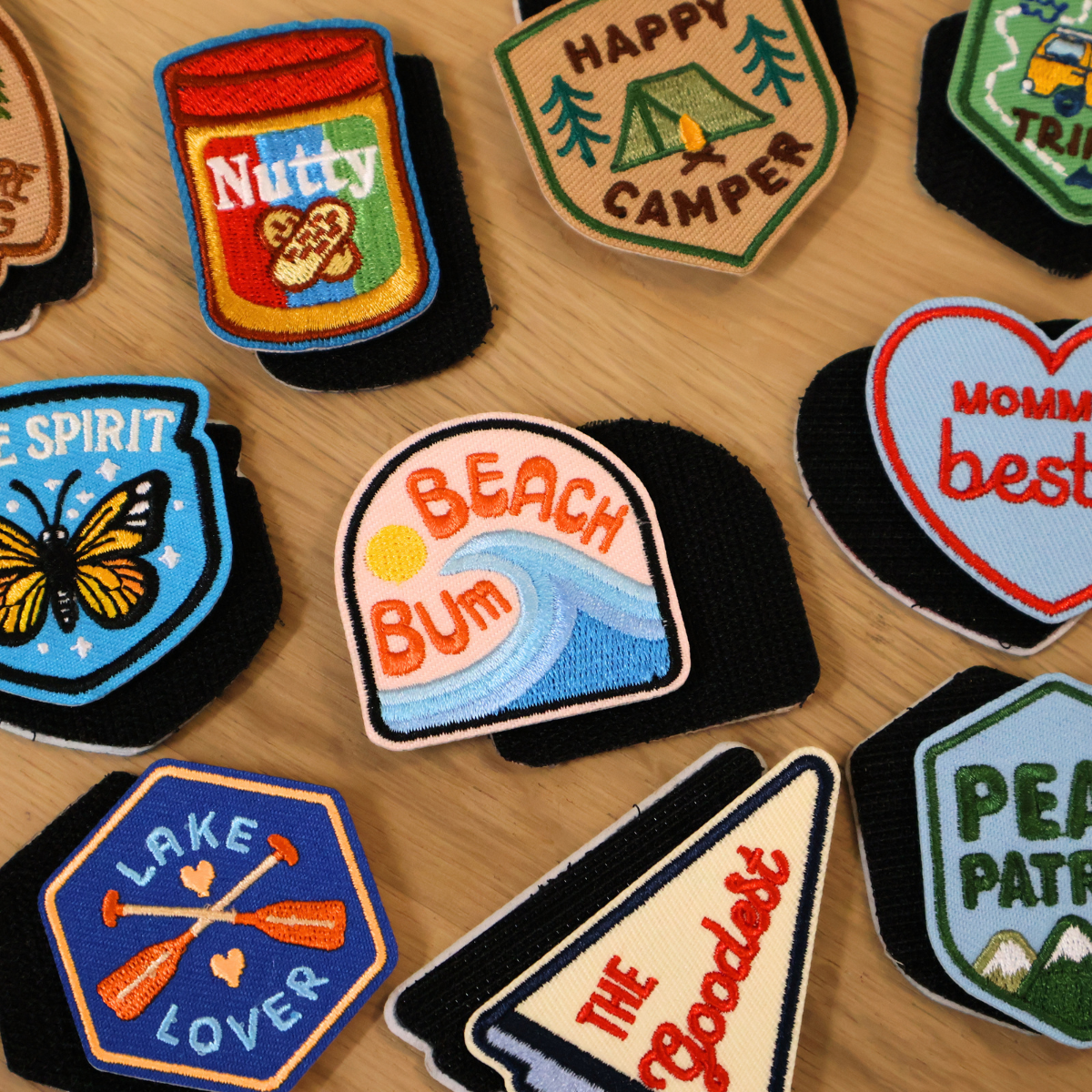 Free Spirit | Velcro or Iron-On Patch for Pets