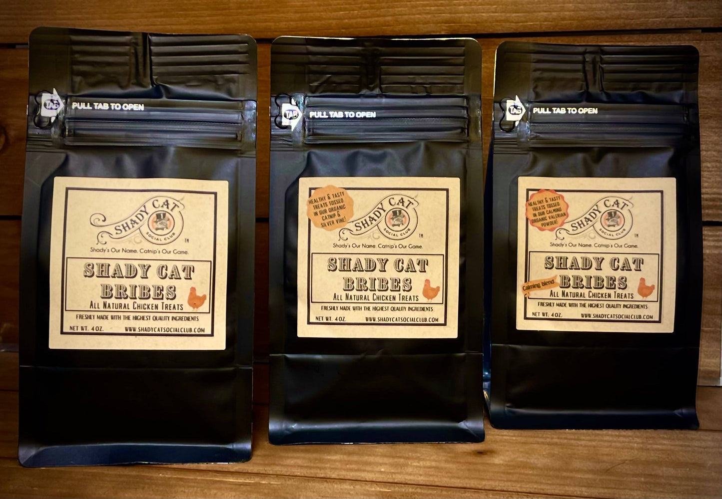 Shady Cat Bribes Calming Whitefish and Valerian