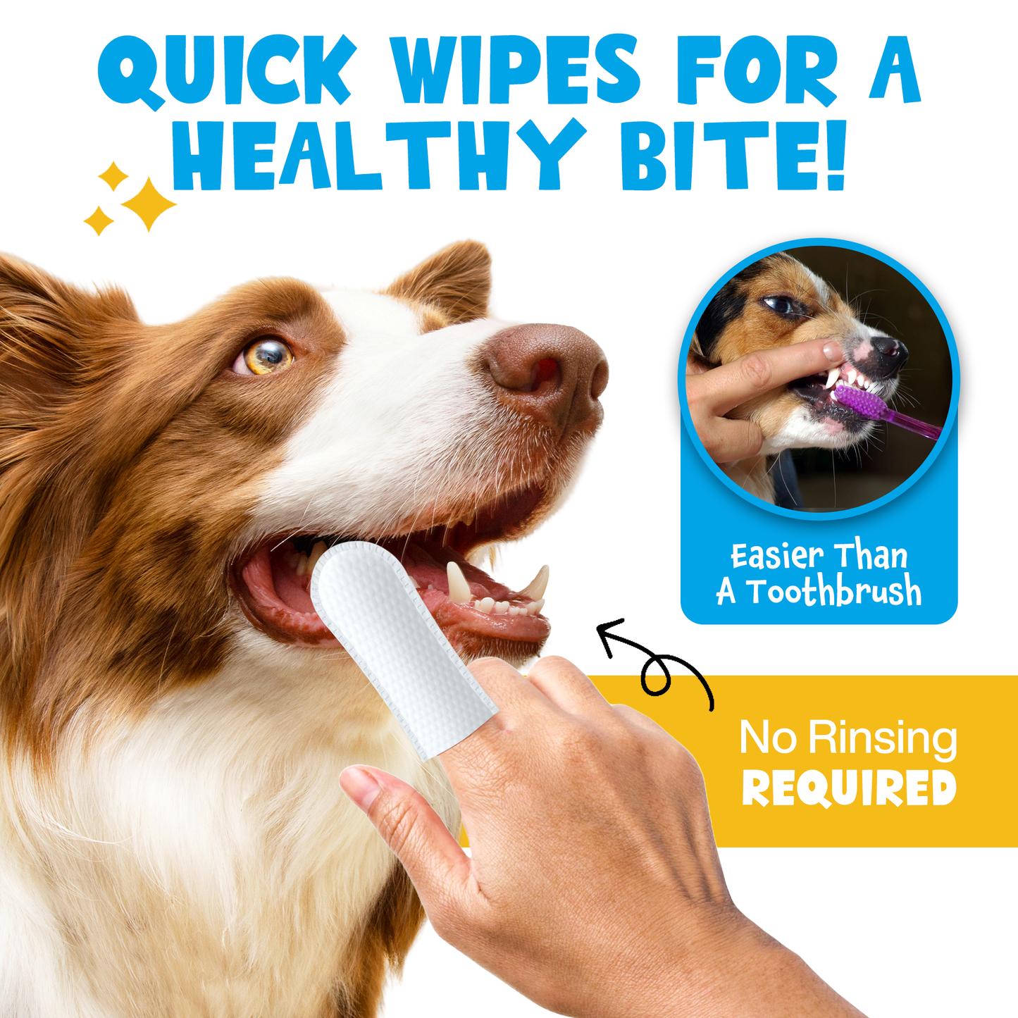 Roofus Dental Wipes | Mint