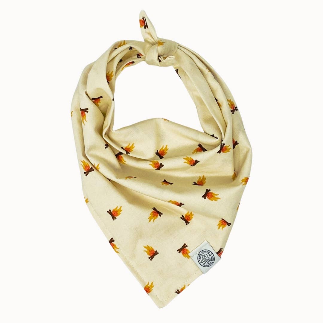 Ember Dog Bandana | Campfire Hike Outdoor Camp Pet Accessory