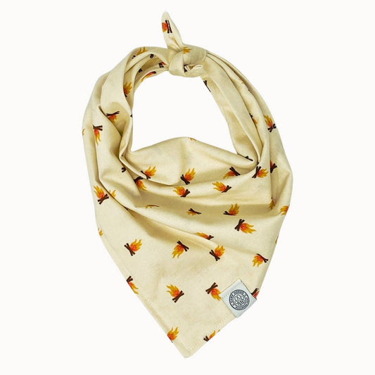 Ember Dog Bandana | Campfire Hike Outdoor Camp Pet Accessory
