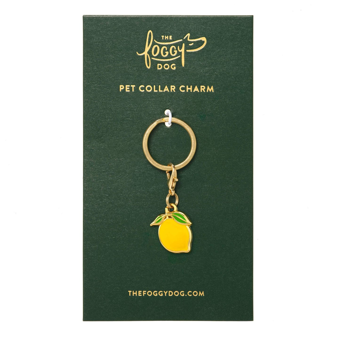 Lemon Collar Charm: Charm Only