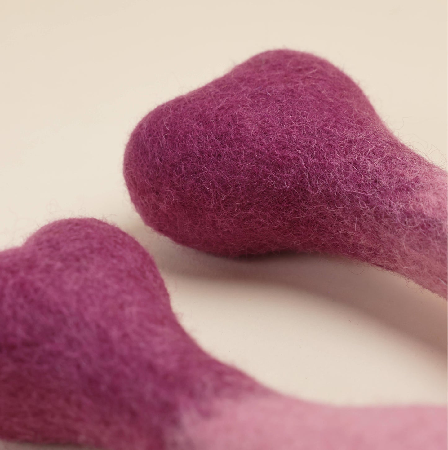 Modern Beast Ombre Wool Bone: Ocean Blue
