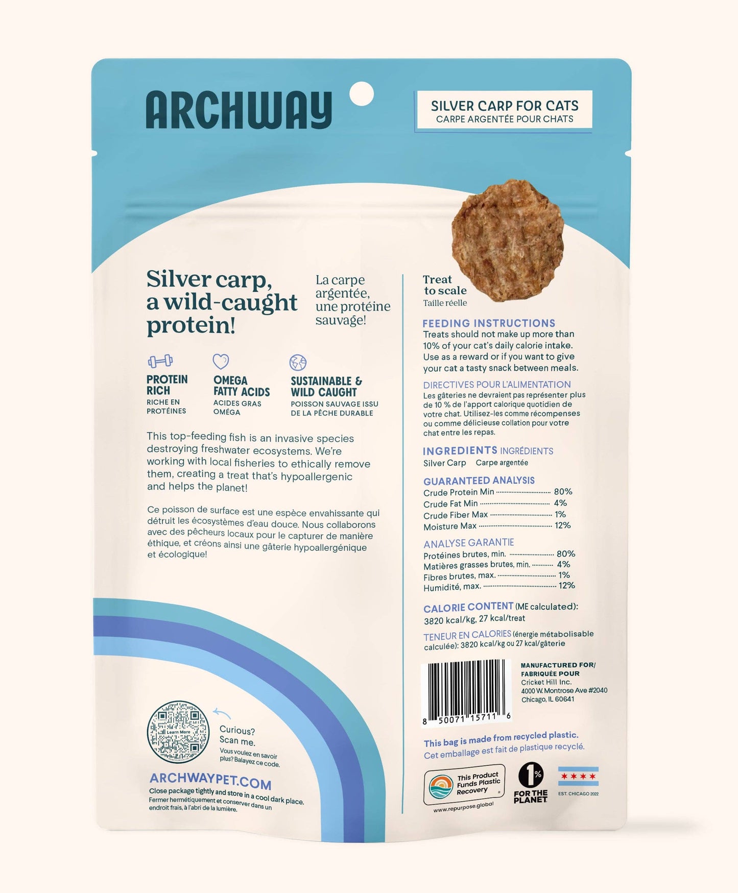 Single Ingredient Wild-Caught Fish for Cats